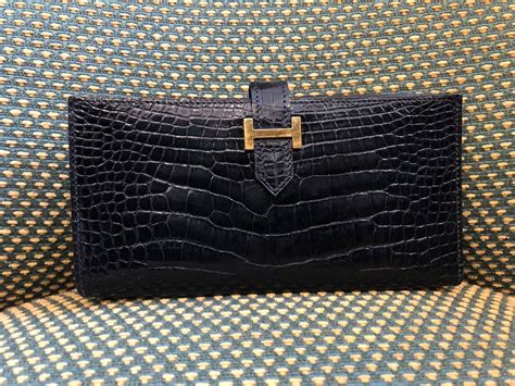 hermes aligator wallet|hermes black crocodile bag.